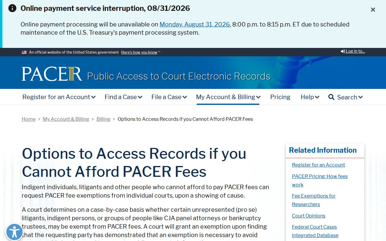 East Jordan court record research image about court record access options